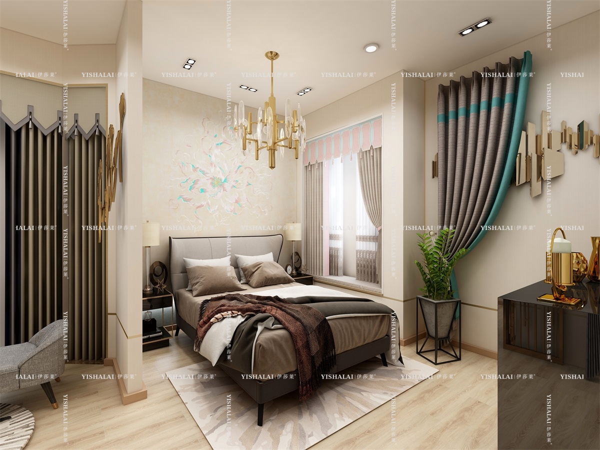 黄瓜成视频人APP-窗帘店卧室效果图